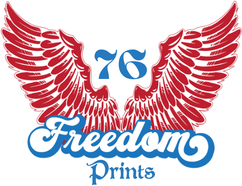 Freedom Prints 76 Logo